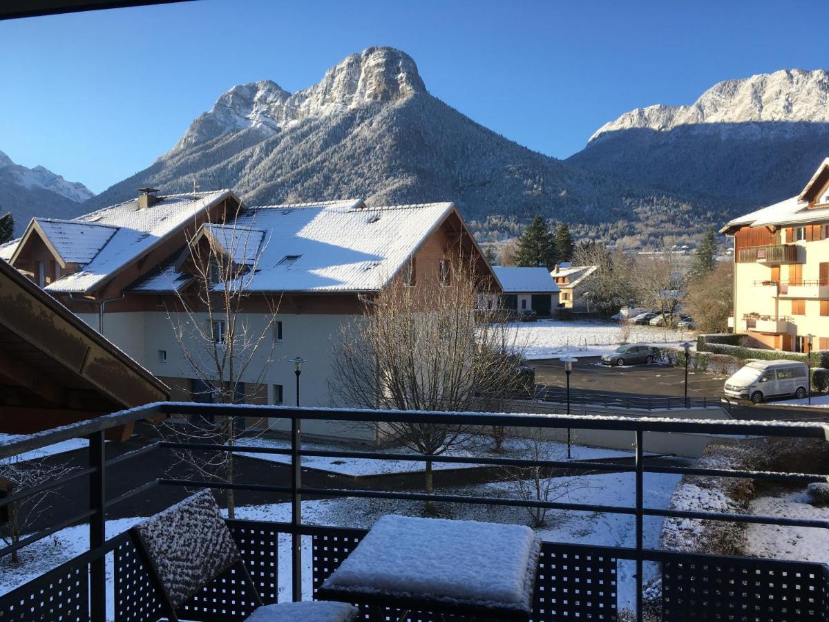 Appartement Plein Centre Village, Vue Montagnes, Proximite Immediate Lac Doussard Eksteriør bilde